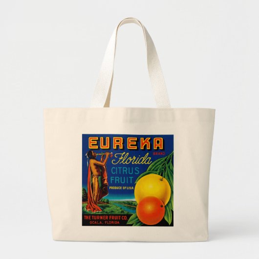Eureka Florida Citrus Jumbo Stoffbeutel (Vorne)