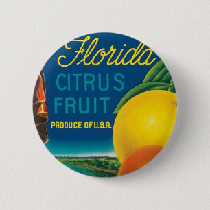 Eureka Florida Zitrusfrucht Button