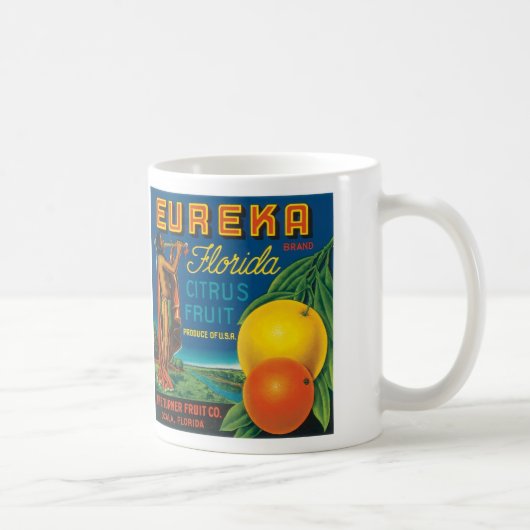 Eureka Florida Zitrusfrucht Kaffeetasse (Rechts)
