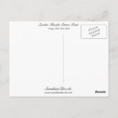 Eureka Florida Zitrusfrucht Postkarte (Rückseite)