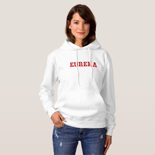😜 💡 Eureka-Funny Coole Ausrufung muss eine Grund Hoodie (Vorne ganz)
