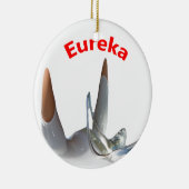 Eureka Keramik Ornament (Rechts)