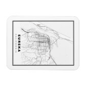 Eureka Map Magnet (Horizontal)