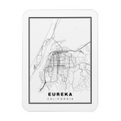 Eureka Map Magnet (Vertikal)