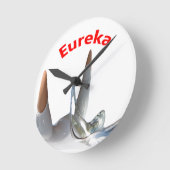 Eureka Runde Wanduhr (Winkel)