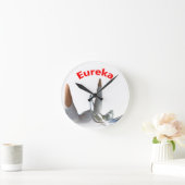Eureka Runde Wanduhr (Zuhause)