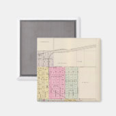 Eureka, Severy und Piemont, Kansas Magnet (Vorderseite/Rückseite)