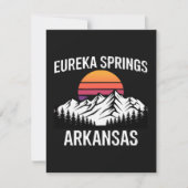 Eureka Springs Ankündigung (Vorderseite)