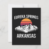 Eureka Springs Ankündigung (Rückseite)