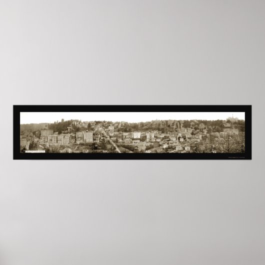 Eureka Springs, AR Foto 1914 Poster (Vorne)