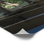 Eureka Springs, AR Glass Church Poster (Ecke)