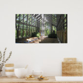 Eureka Springs, AR Glass Church Poster (Küche)