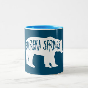 Eureka Springs Arkansas Bear Zweifarbige Tasse