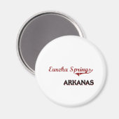 Eureka Springs Arkansas City Classic Magnet (Vorderseite/Rückseite)