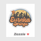 Eureka Springs, Arkansas Sticker (Blatt)