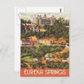 Eureka Springs, Arkansas, Vintage Postkarte (Vorne/Hinten)