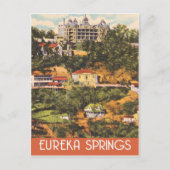 Eureka Springs, Arkansas, Vintage Postkarte (Vorderseite)
