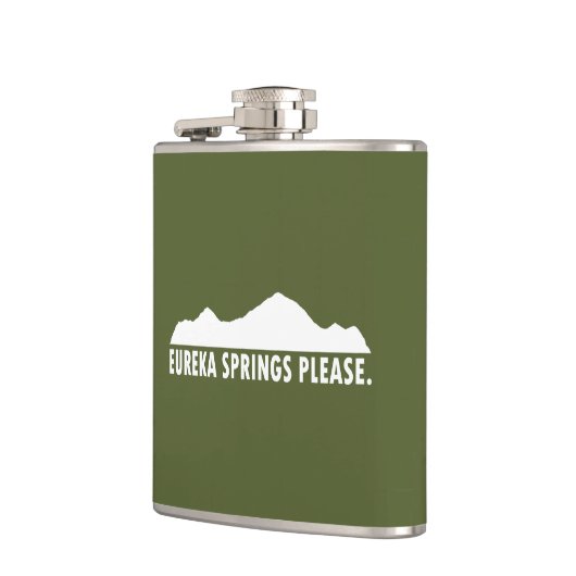 Eureka Springs Bitte Flachmann (Links)