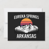 Eureka Springs Einladung (Vorderseite)