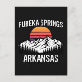 Eureka Springs Feiertagspostkarte (Vorderseite)