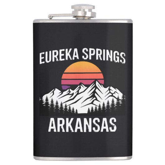 Eureka Springs Flachmann (Vorderseite)