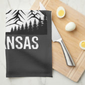 Eureka Springs Geschirrtuch (Viertel Falte)