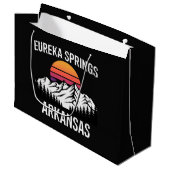 Eureka Springs Große Geschenktüte (Vorderseite Schrägansicht)