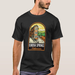 Eureka Springs Historic Downtown Arkansas Vintag T-Shirt
