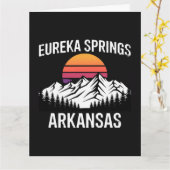 Eureka Springs Karte (Gelbe Blume)