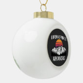 Eureka Springs Keramik Kugel-Ornament (Links)