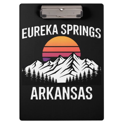 Eureka Springs Klemmbrett (Vorderseite)