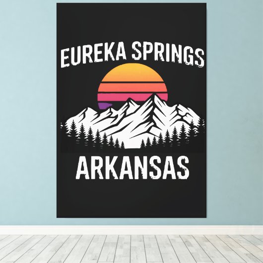 Eureka Springs Leinwanddruck (Insitu (Holzboden))