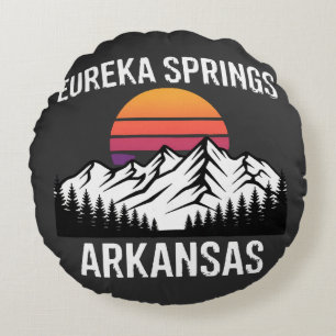 Eureka Springs Rundes Kissen