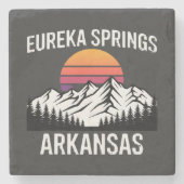 Eureka Springs Steinuntersetzer (Vorderseite)