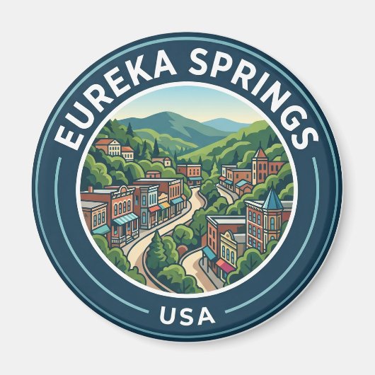 Eureka Springs USA Magnet (Vorne)