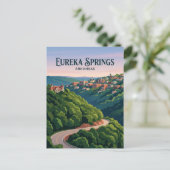 Eureka Springs USA Postkarte (Stehend Vorderseite)