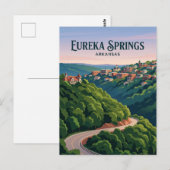 Eureka Springs USA Postkarte (Vorne/Hinten)