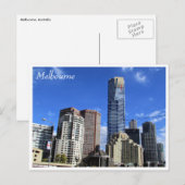 Eureka-Südbank-Skyline Postkarte (Vorne/Hinten)