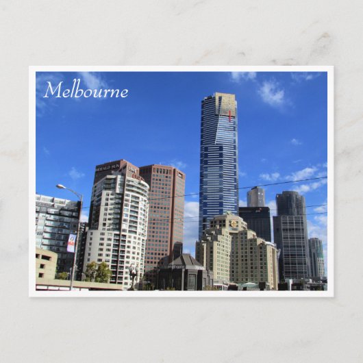 Eureka-Südbank-Skyline Postkarte (Vorderseite)