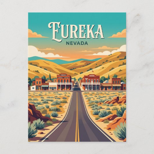 Eureka USA Postkarte (Vorderseite)