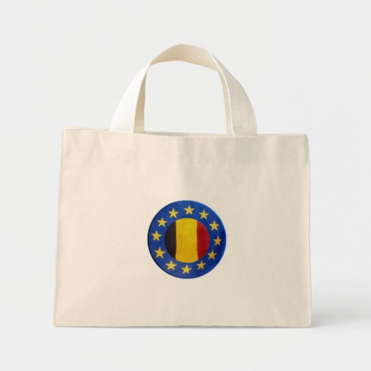 Euro 2008 -Belgien- Beutel Mini Stoffbeutel (Vorne)
