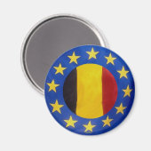 Euro 2008 - Belgien - Magnet (Vorderseite/Rückseite)