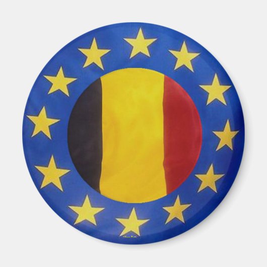 Euro 2008 - Belgien - Magnet (Vorne)