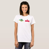Euro 2012 Frauen T-Shirt (Vorne ganz)