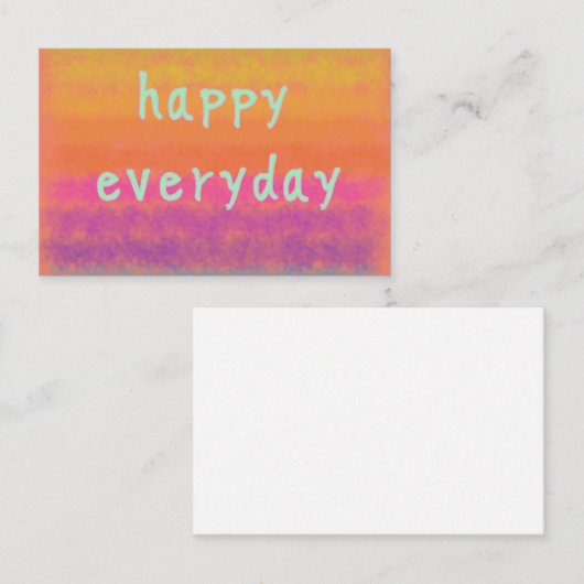 Euro, 3,346 Zoll x 2,165" Visitenkarte (Vorne/Hinten)