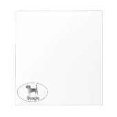 Euro-Beagle Notizblock (Vorderseite)