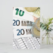 Euro Briefpapier (Stehend Vorderseite)