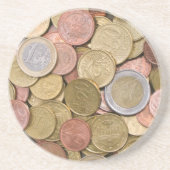 Euro Cent Getränkeuntersetzer (Vorne)