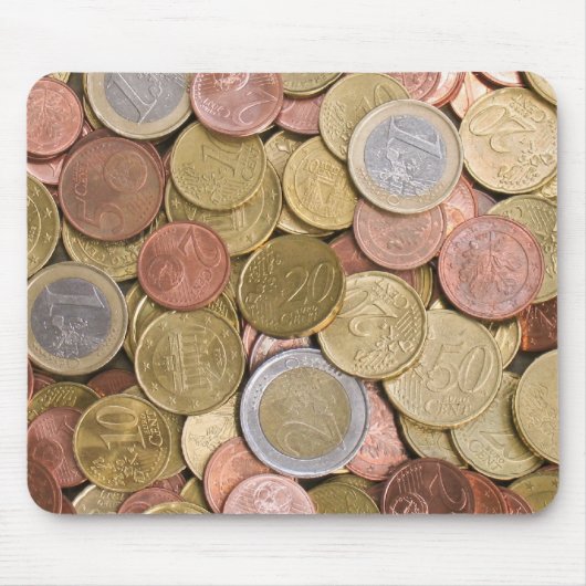 Euro Cent Mousepad (Vorne)
