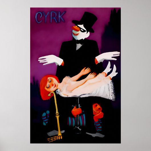 Euro Circ Magic act Promo Poster Print 1 (Vorne)